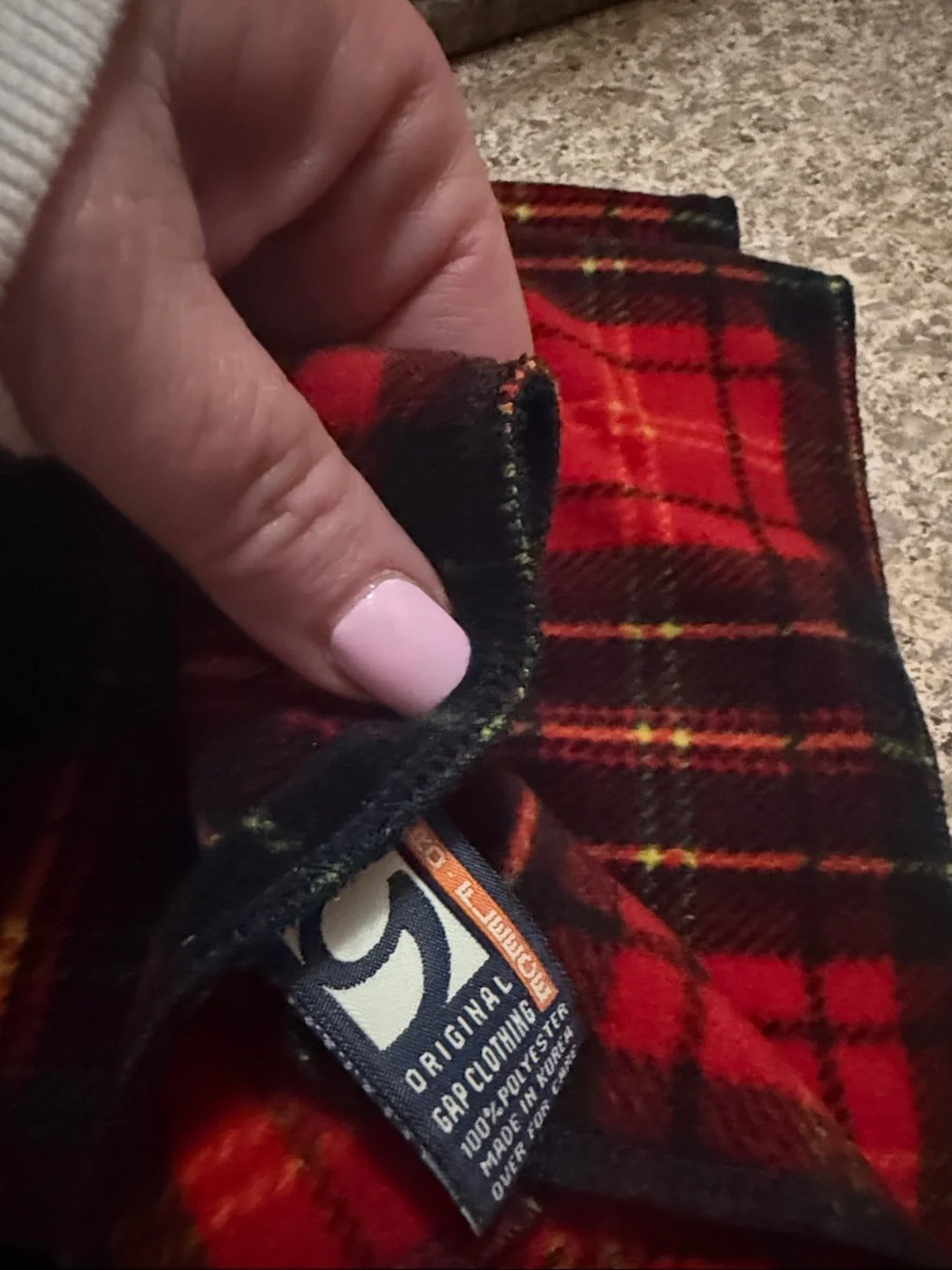 Red Tartan Plaid Scarf